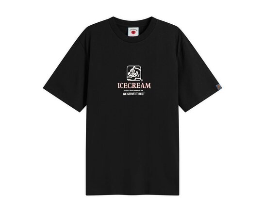 ICECREAM Serve It Best T-Shirt Black IC25348