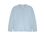 New Amsterdam Surf Association Logo Line Longsleeve Denim Blue White 250286002