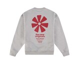 The New Originals Adinkra Crewneck Light Grey Melange TNO441