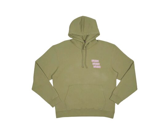 Bisous Hoodie Bisous X3 Army Green FW25 27