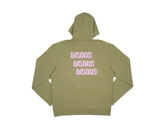 Bisous Hoodie Bisous X3 Army Green FW25 27