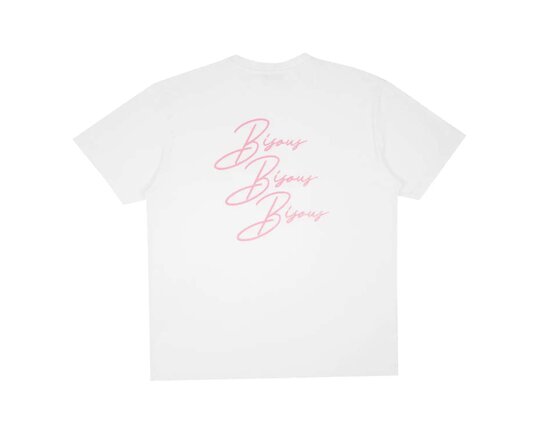 Bisous T-Shirt Cigarette White FW25 63