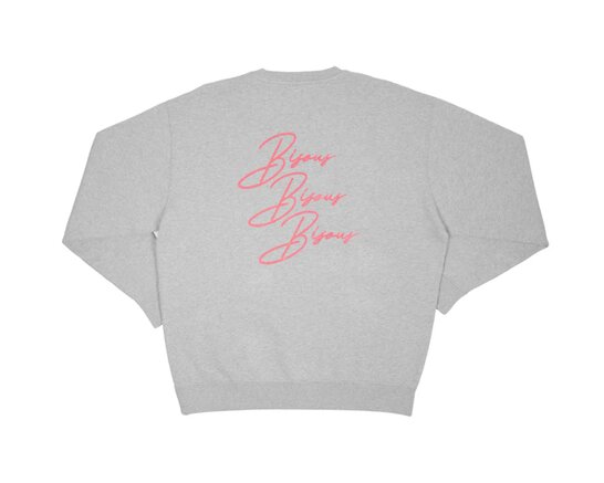 Bisous Crewneck Cigarette Sport Grey FW25 22