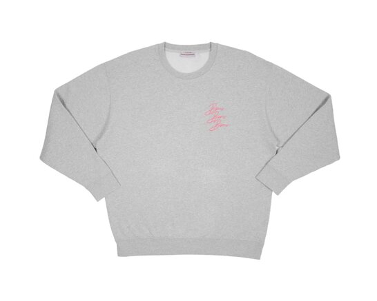 Bisous Crewneck Cigarette Sport Grey FW25 22