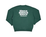 Bisous Crewneck Grease Forest Green FW25 23