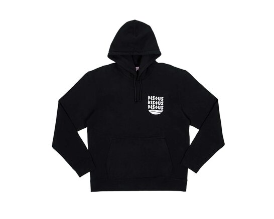 Bisous Hoodie Cap D'Agde Black FW25 28