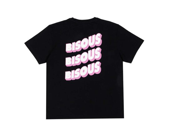 Bisous T-Shirt Sonics Black FW25 81