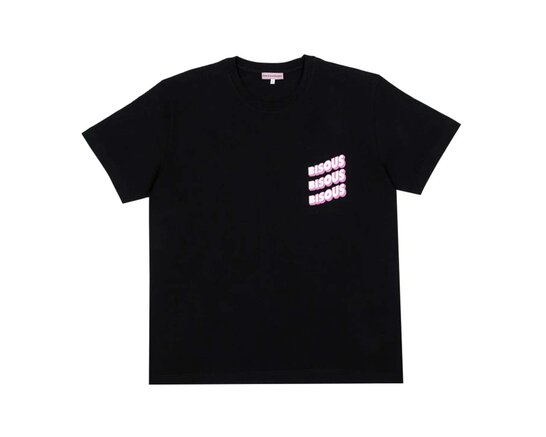 Bisous T-Shirt Sonics Black FW25 81