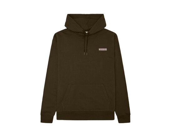 Woodbird WBPacs Founded Hoodie Dark Brown 2536 607