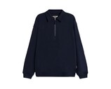 Woodbird WBTom Zip Polo Navy 2446 605