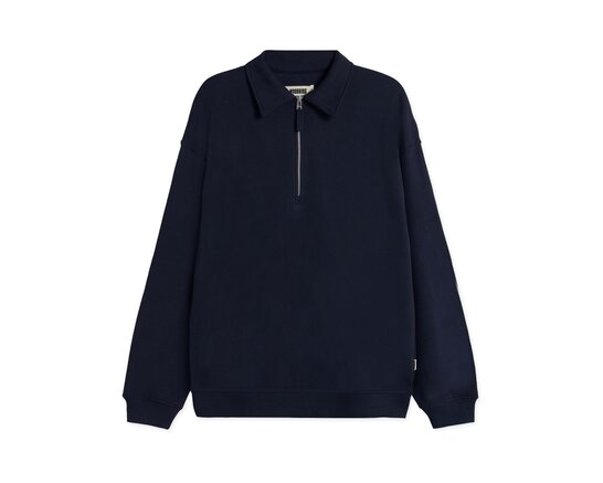 Woodbird WBTom Zip Polo Navy 2446 605