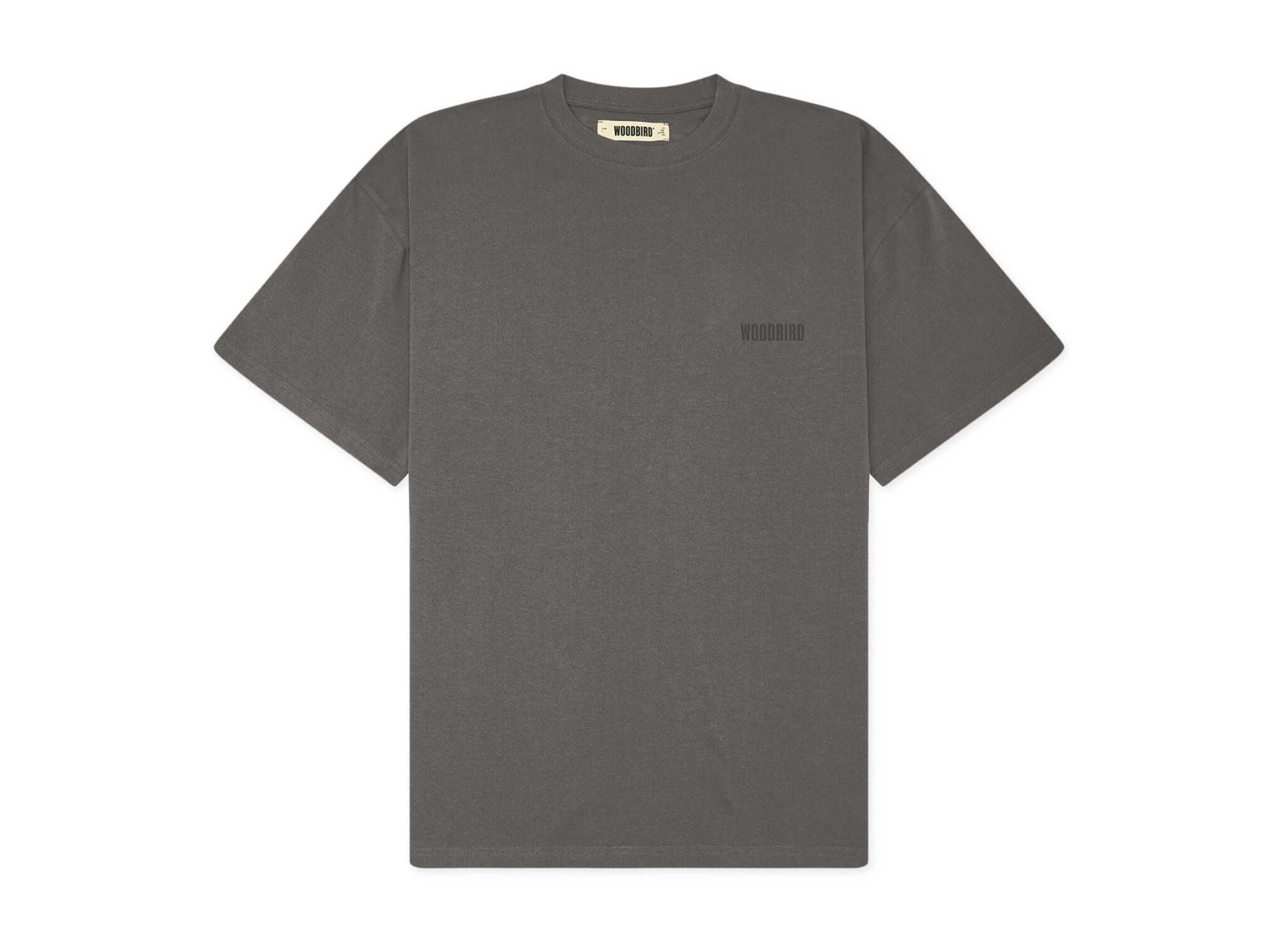 WBBaine Base tee Antra Grey 2100 430 Woodbird WBBaine Base tee Antra Grey 2100 430