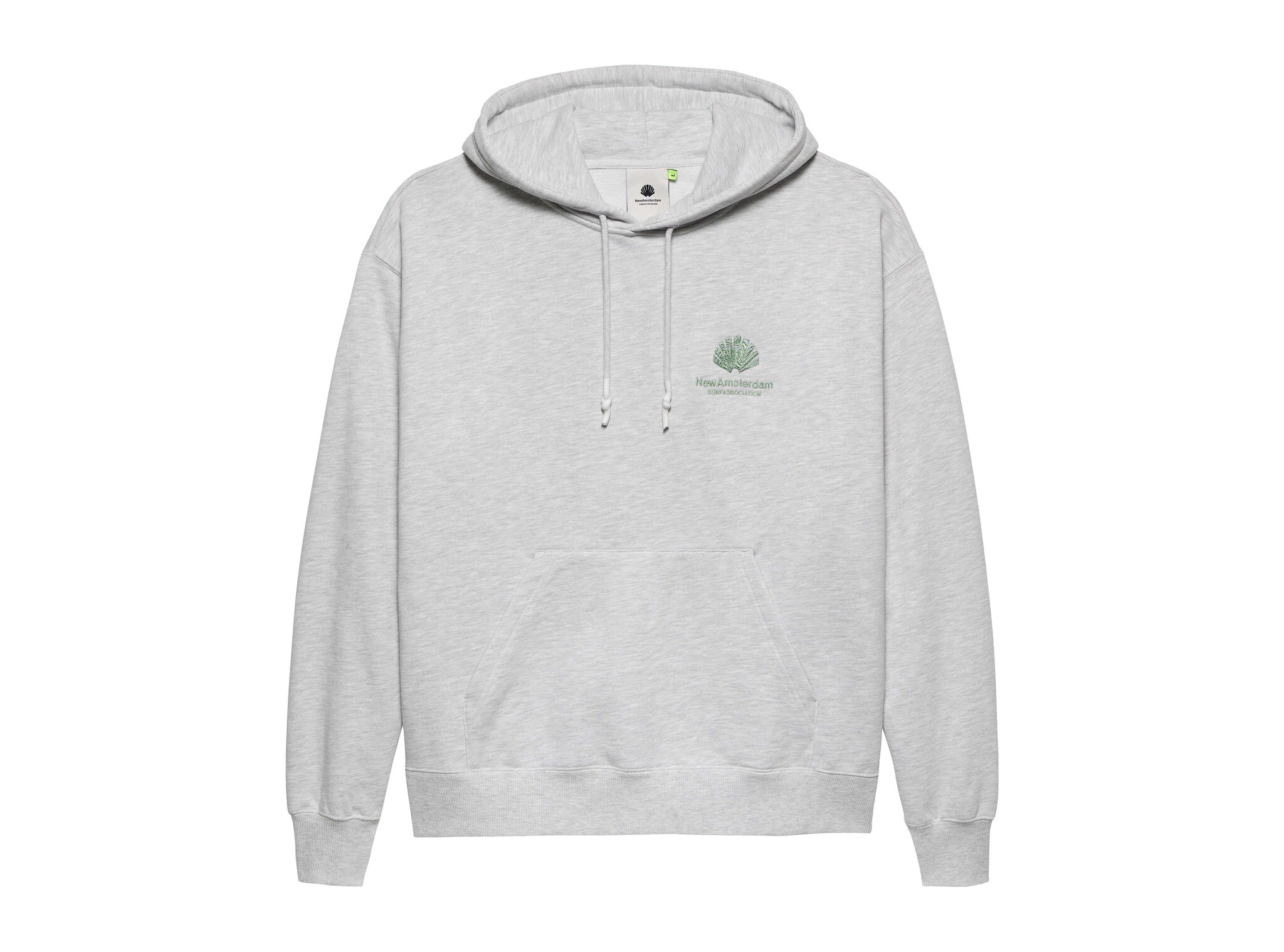 Logo Line Hoodie Ash Teal 2502098001 New Amsterdam Surf Association Logo Line Hoodie Ash Teal 2502098001