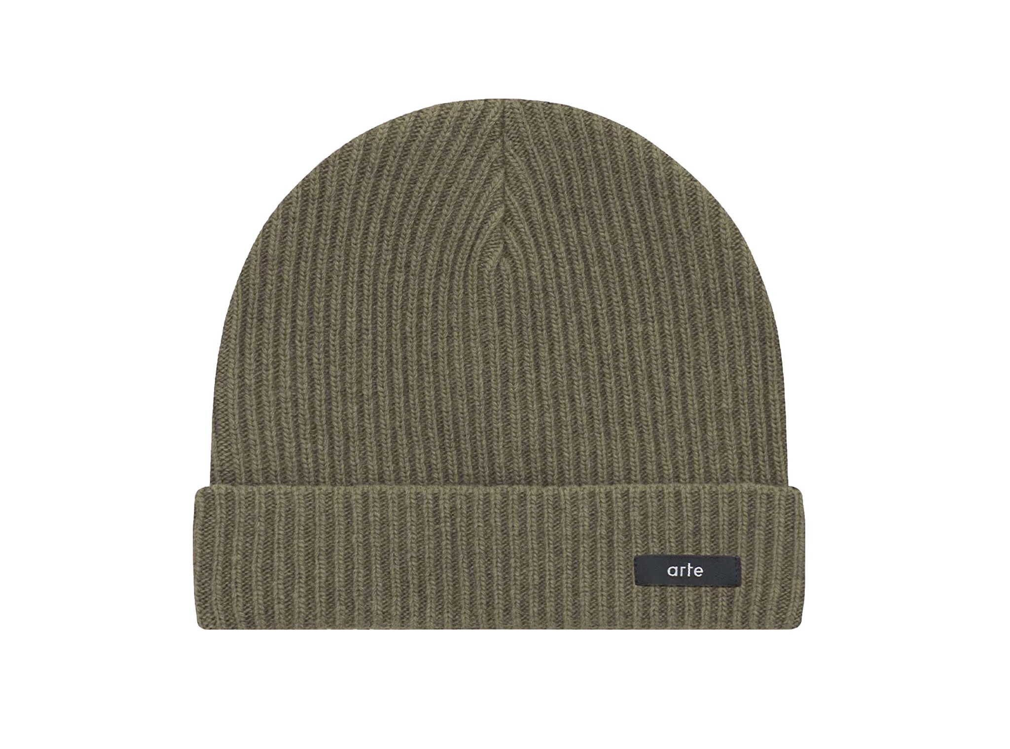 Label Beanie Green AW25 152AC Arte Antwerp Label Beanie Green AW25 152AC