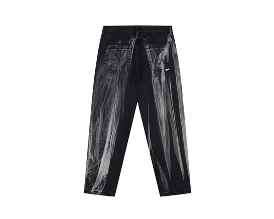Arte Antwerp Washed Jeans Pants Black Denim AW25 030P