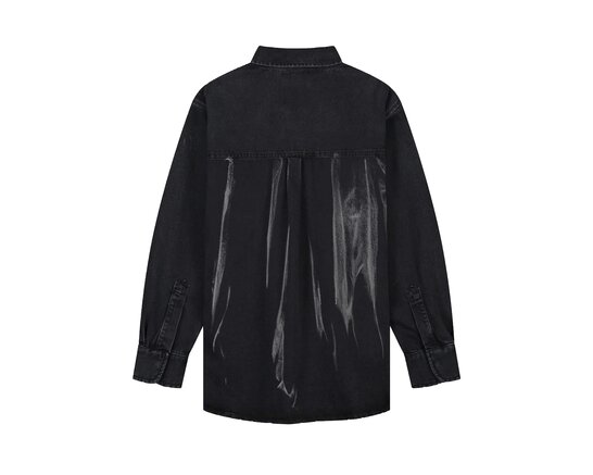 Arte Antwerp Denim Shirt Black Denim AW25 0295