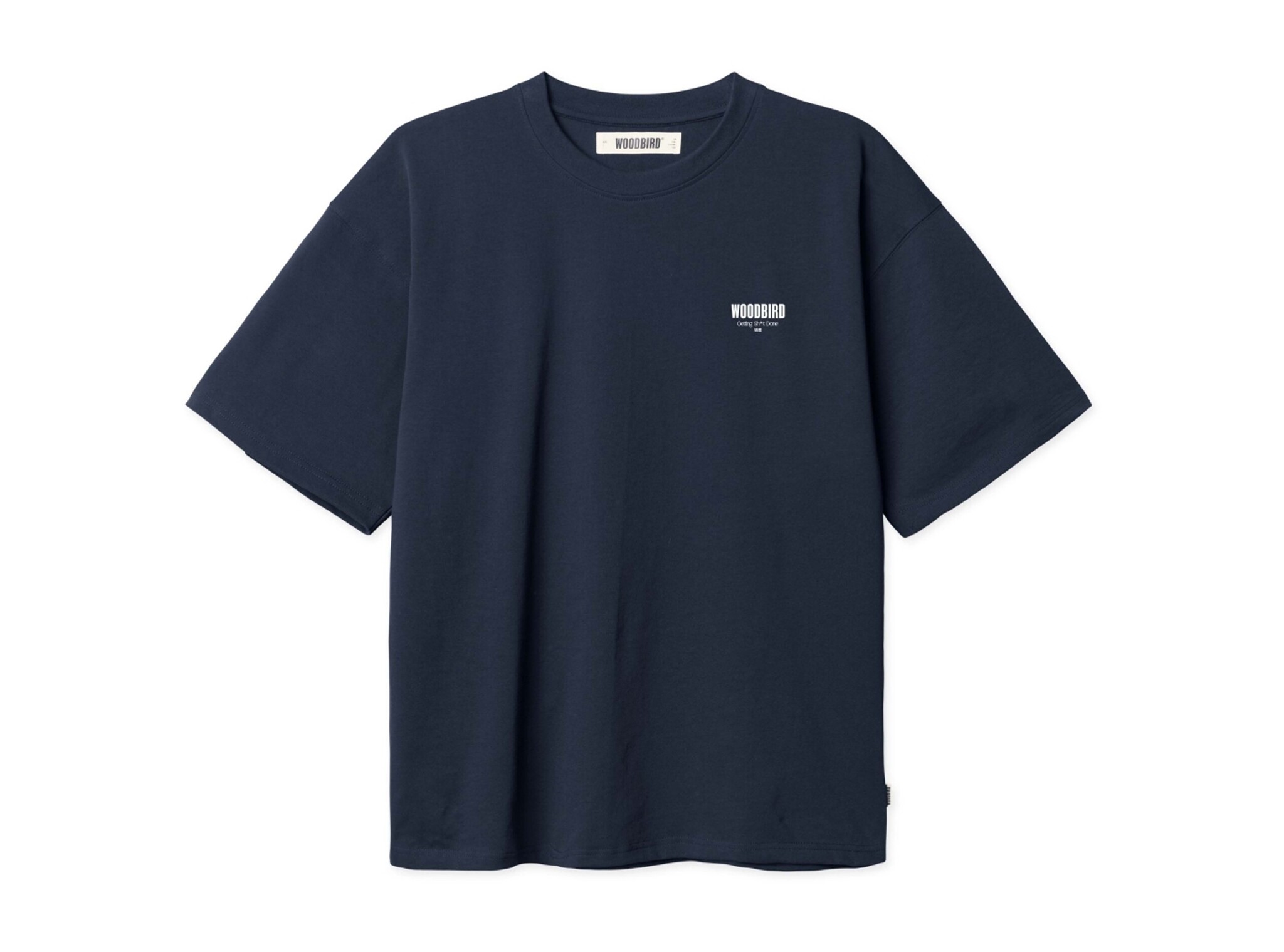 WBBaine Pho Tee Navy 2536 404 Woodbird WBBaine Pho Tee Navy 2536 404