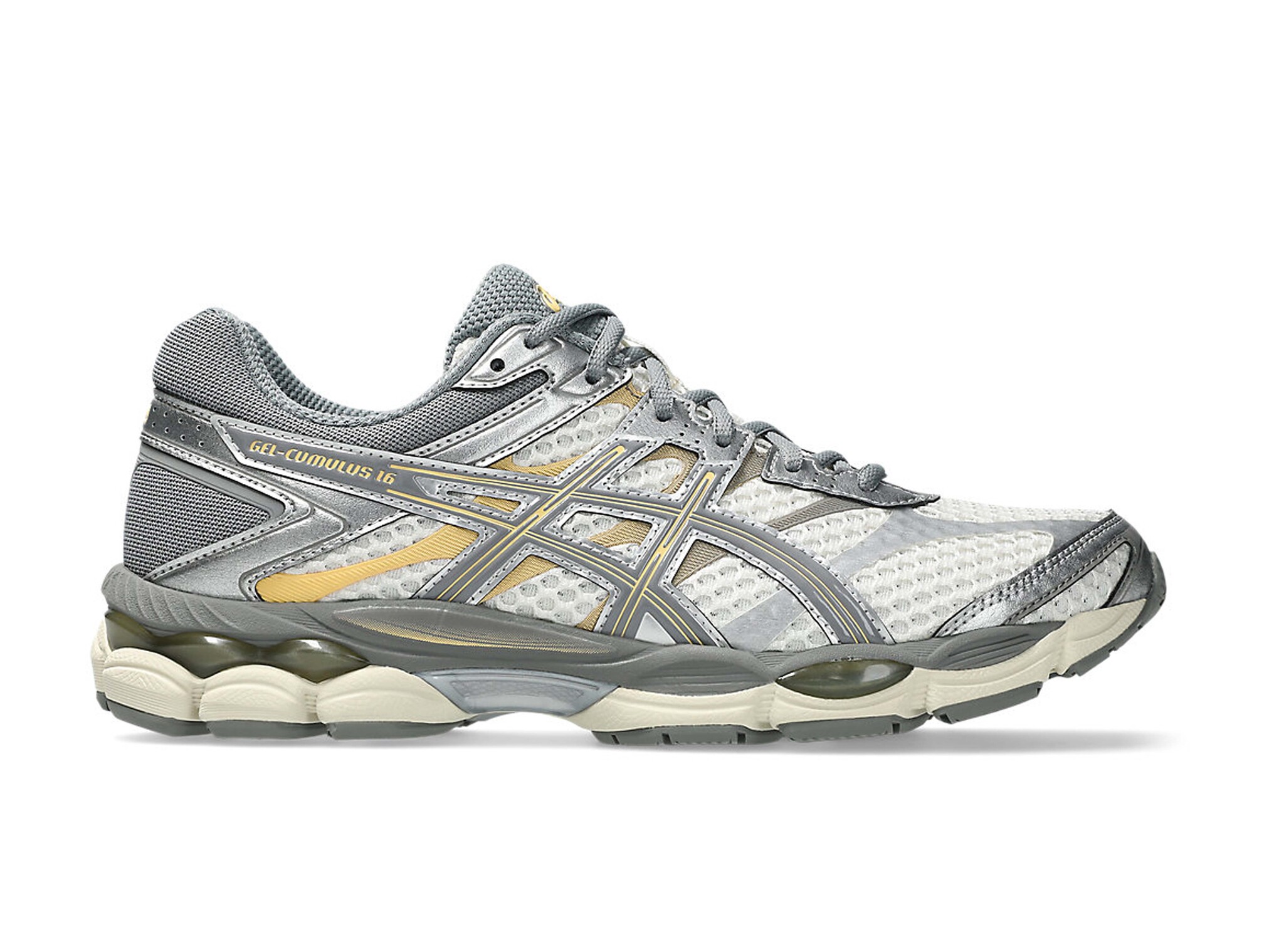GEL CUMULUS 16 Cream Clay Grey 1203A733 101 ASICS GEL CUMULUS 16 Cream Clay Grey 1203A733 101