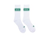 Bruut Retro Sock White Green BT2550 001