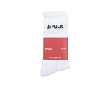 Bruut Logo Sock White BT2552 001