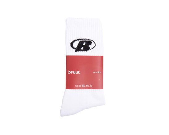 Bruut Capital Sock White BT2551 001
