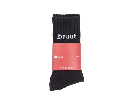 Bruut Logo Sock Black BT2552 002