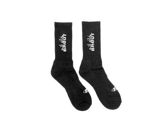 Bruut Farsi Logo Sock Black BT2553 002