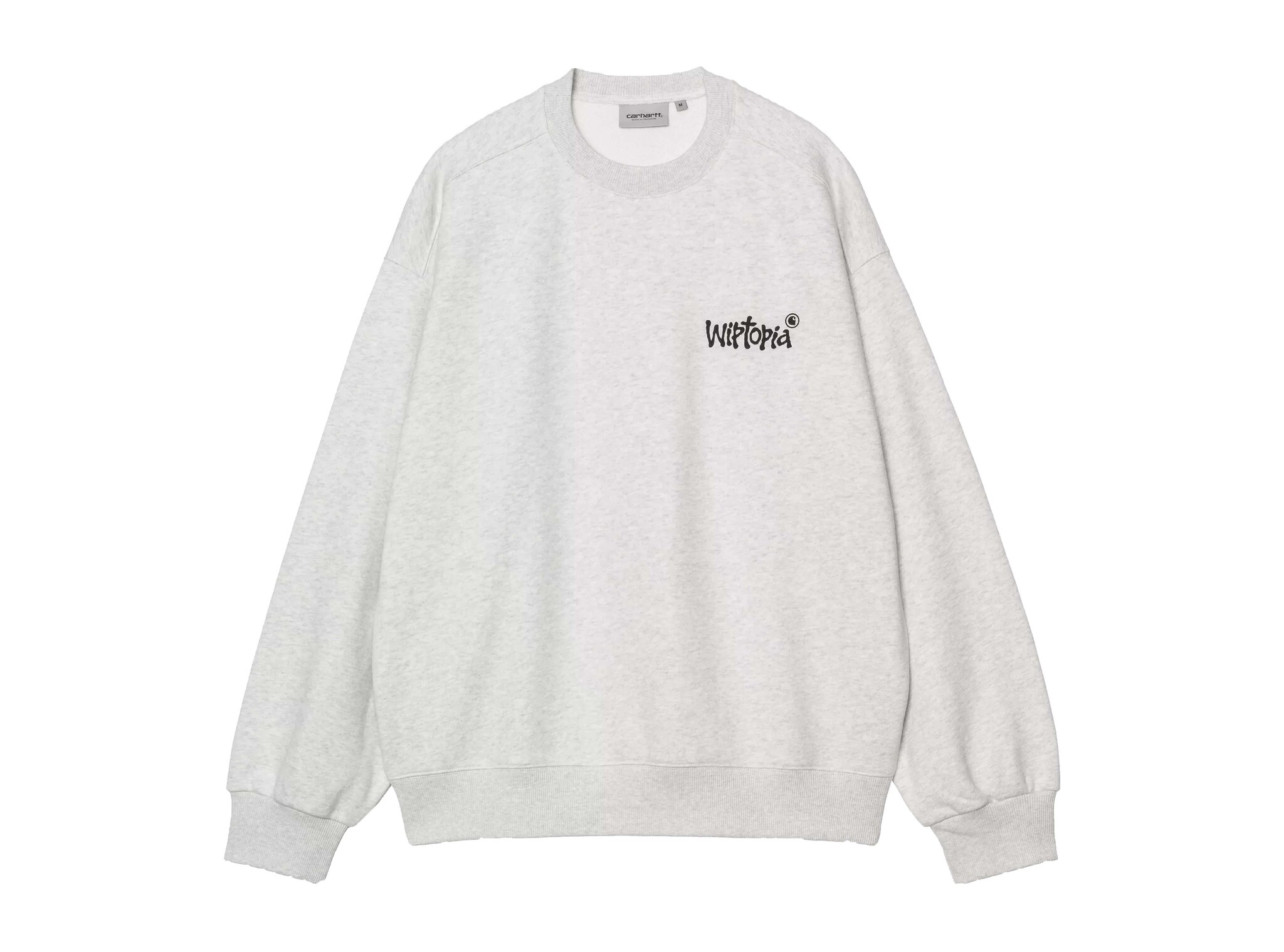 Wiptopia Sweat Ash Heather I035644.482.XX Carhartt WIP Wiptopia Sweat Ash Heather I035644.482.XX