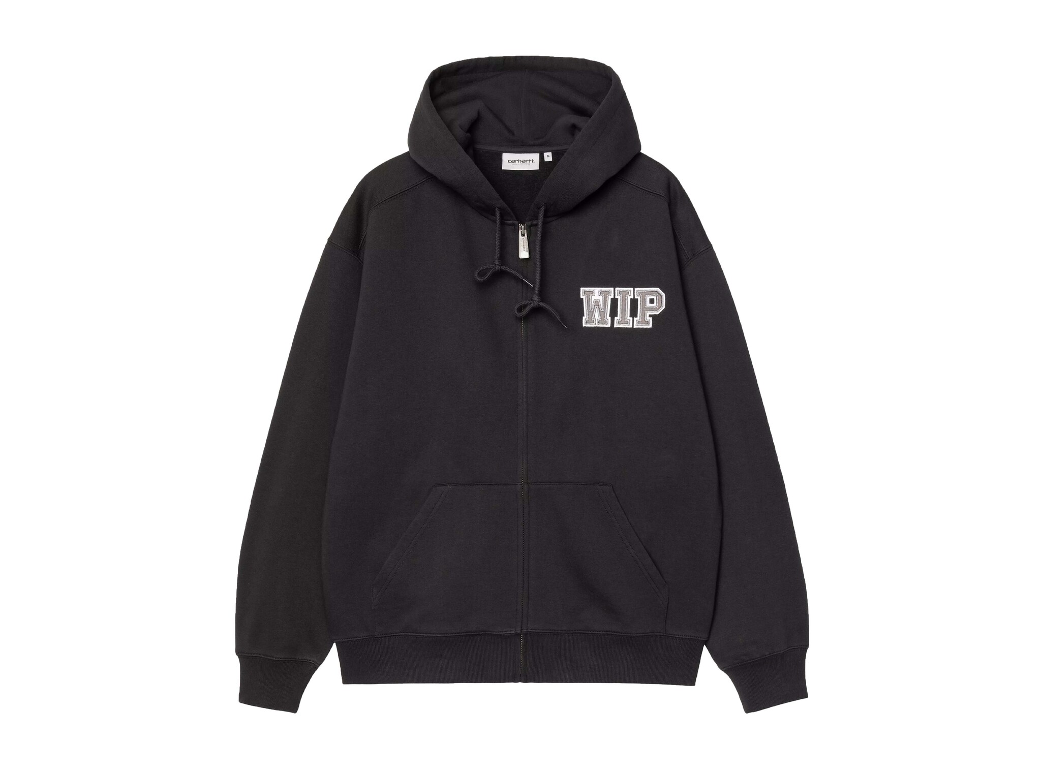 Hooded Mini Wip Sweat Jacket Black I035619.89.06.03 Carhartt WIP Hooded Mini Wip Sweat Jacket Black I035619.89.06.03