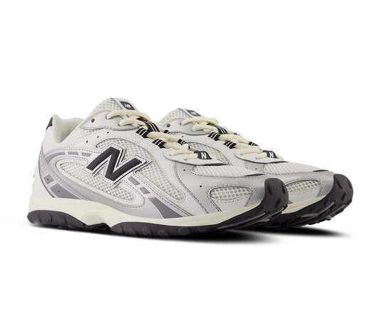 New Balance U204L Silver Metallic Black U204LSWD