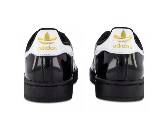 Adidas Superstar II W Core Black Cloud White Gold Metallic JS4009