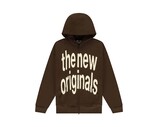 The New Originals Big Logo Zip Up Acid Brown TNO446