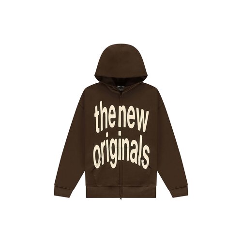 Big Logo Zip Up Acid Brown TNO446