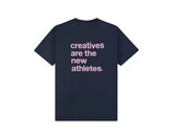 The New Originals Catna Tee Navy Blue Pink TNO448