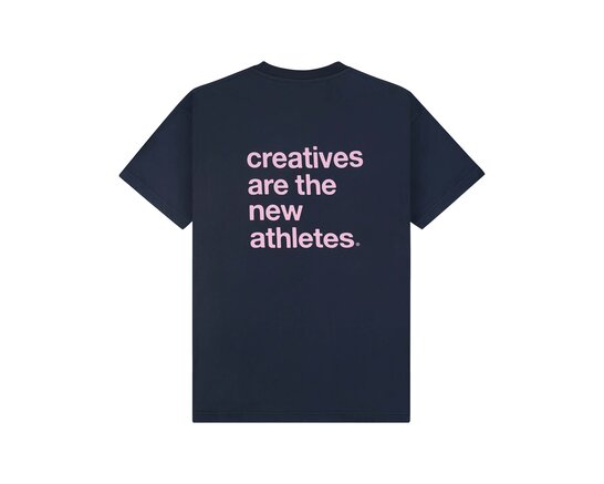 The New Originals Catna Tee Navy Blue Pink TNO448
