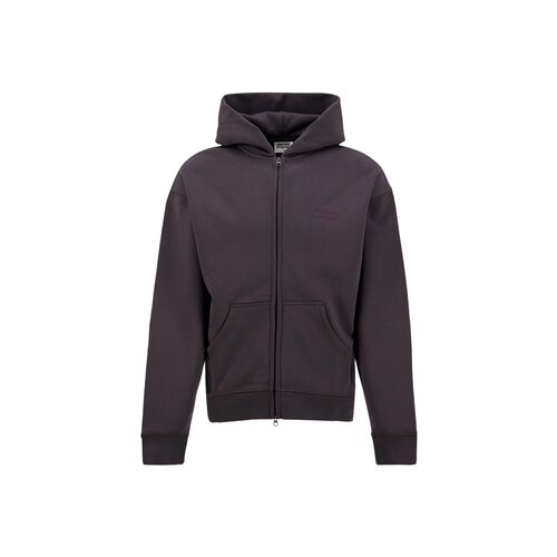Emblem Zip Up Hoodie Espresso TNO439