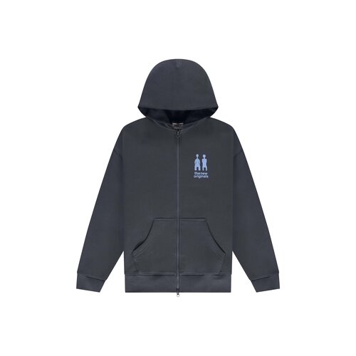 2 Figures Zip Up Hoodie Black Oyster TNO440