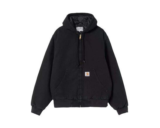 Carhartt WIP OG Active Jacket Black Stone Canvas I035891