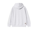 Carhartt WIP Hooded Mini Wip sweat Jacket Ash Heather Stone Washed I035619