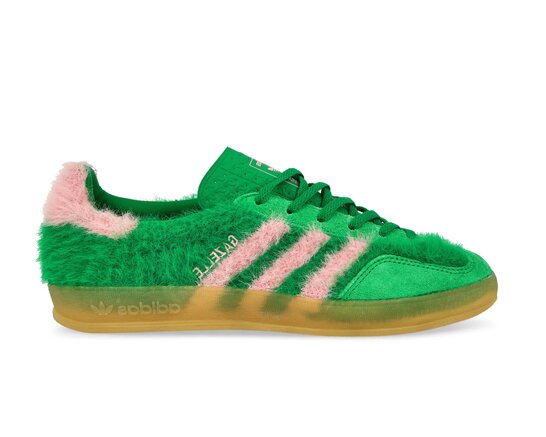 Adidas Gazelle Indoor W Green Glow Pink Gum JP8342