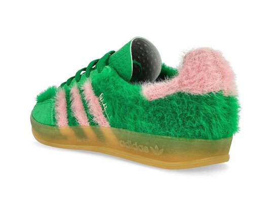 Adidas Gazelle Indoor W Green Glow Pink Gum JP8342