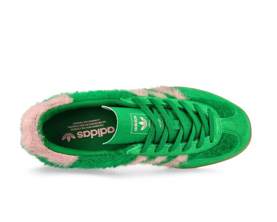 Adidas Gazelle Indoor W Green Glow Pink Gum JP8342