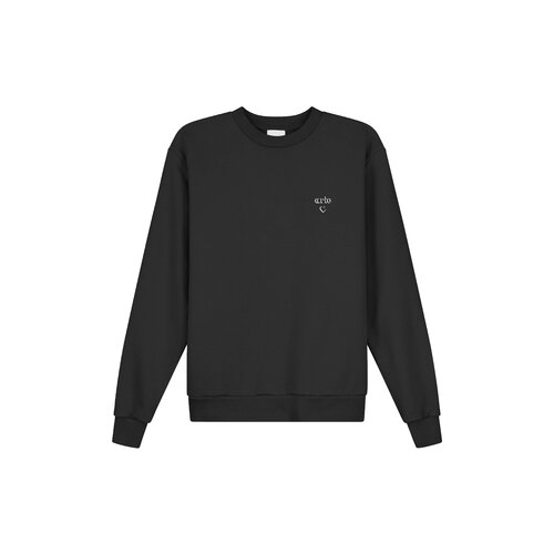 Heart Crewneck Black AW25 110C