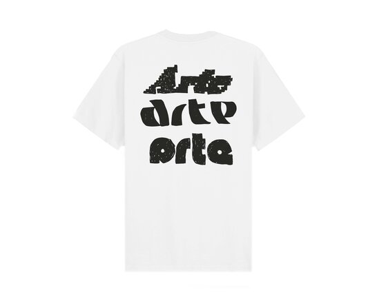 Multi Arte Print T-shirt White AW25 092T Arte Antwerp Multi Arte Print T-shirt White AW25 092T