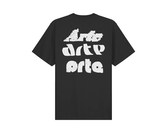 Multi Arte Print T-shirt Black AW25 092T Arte Antwerp Multi Arte Print T-shirt Black AW25 092T