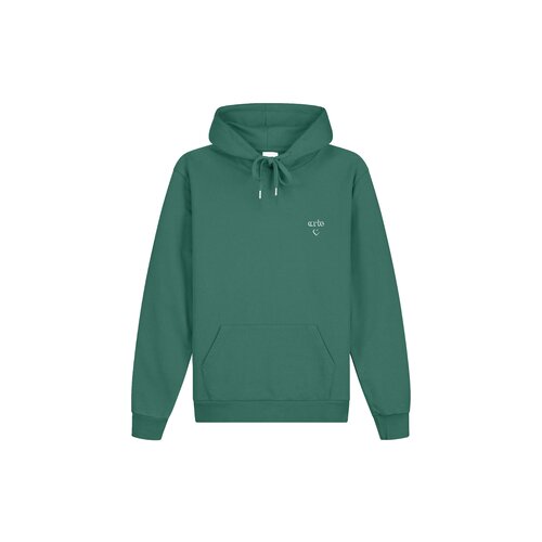 Heart Hoodie Green AW25 111H