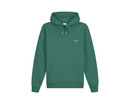Heart Hoodie Green AW25 111H Arte Antwerp Heart Hoodie Green AW25 111H