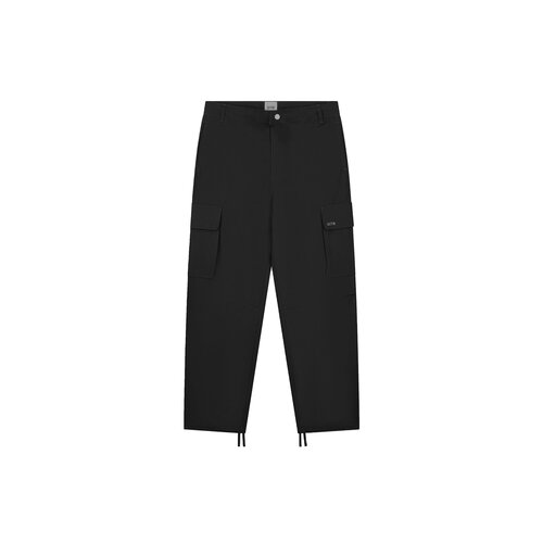 Waxed Ripstop Pants Black AW25 049P
