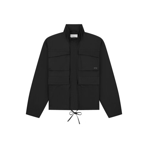 Waxed Ripstop Jacket Black AW25 048J