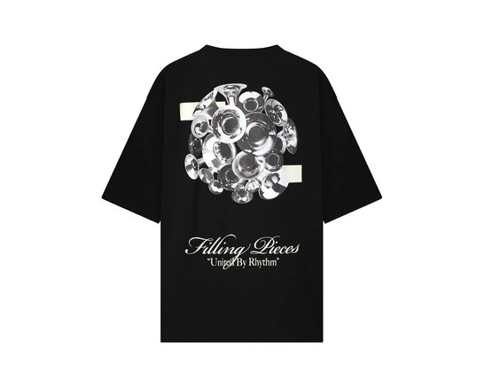 T-shirt Boxy Bouquet Black 42252050 1122 Filling Pieces Clothing T-shirt Boxy Bouquet Black 42252050 1122